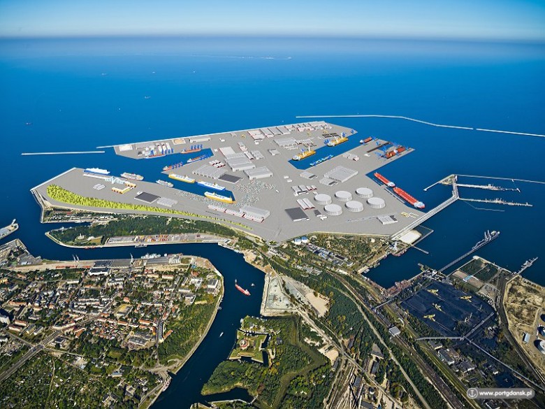 Gdańsk Central Port with support from Prime Minister Beata Szydlo - MarinePoland.com Gdańsk Central Port with support from Prime Minister Beata Szydlo - MarinePoland.com
