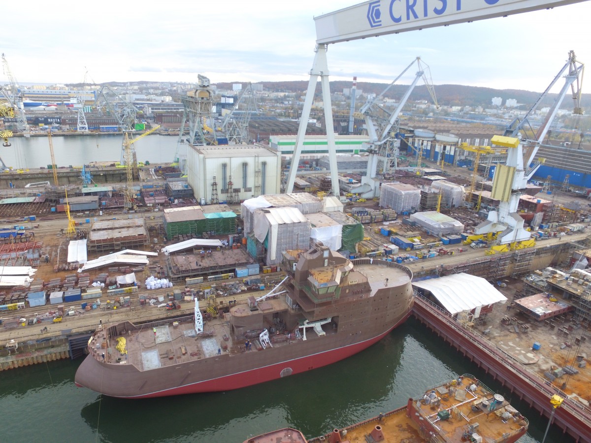 Crist Shipyard completed construction of CSV vessel - MarinePoland.com