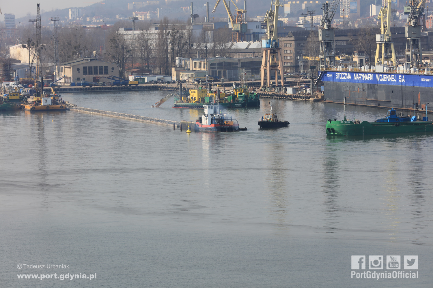 The turning basin at the Port of Gdynia is almost ready - time for Gdynia-type boxes - MarinePoland.com The turning basin at the Port of Gdynia is almost ready - time for Gdynia-type boxes - MarinePoland.com