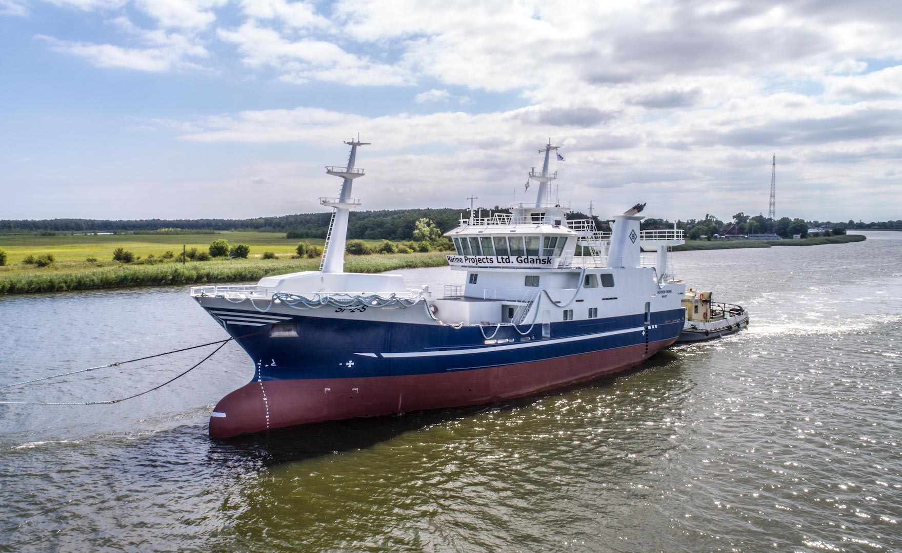 Marine Projects Ltd. has delivered seiner for Norwegian client - MarinePoland.com