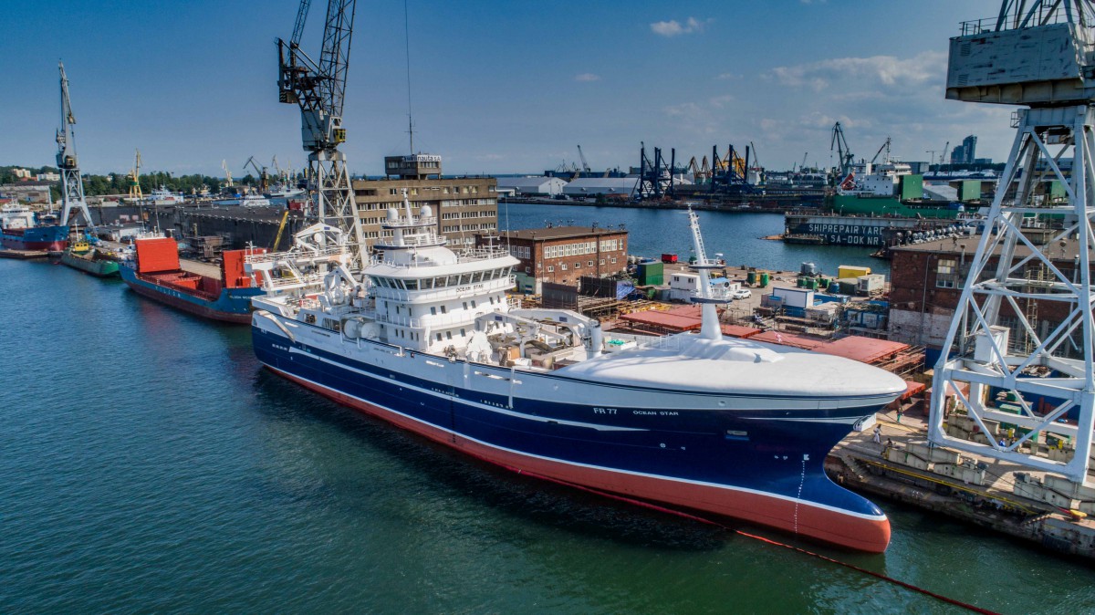 The most effective ship in its class in the world unveiled. Ocean Star christened in Gdynia (photo, video) - MarinePoland.com