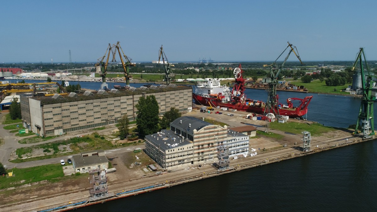 The revitalization of shipyard areas on the Ostrów Island the main goal of PSSE, ARP and Stocznia Gdańska - MarinePoland.com