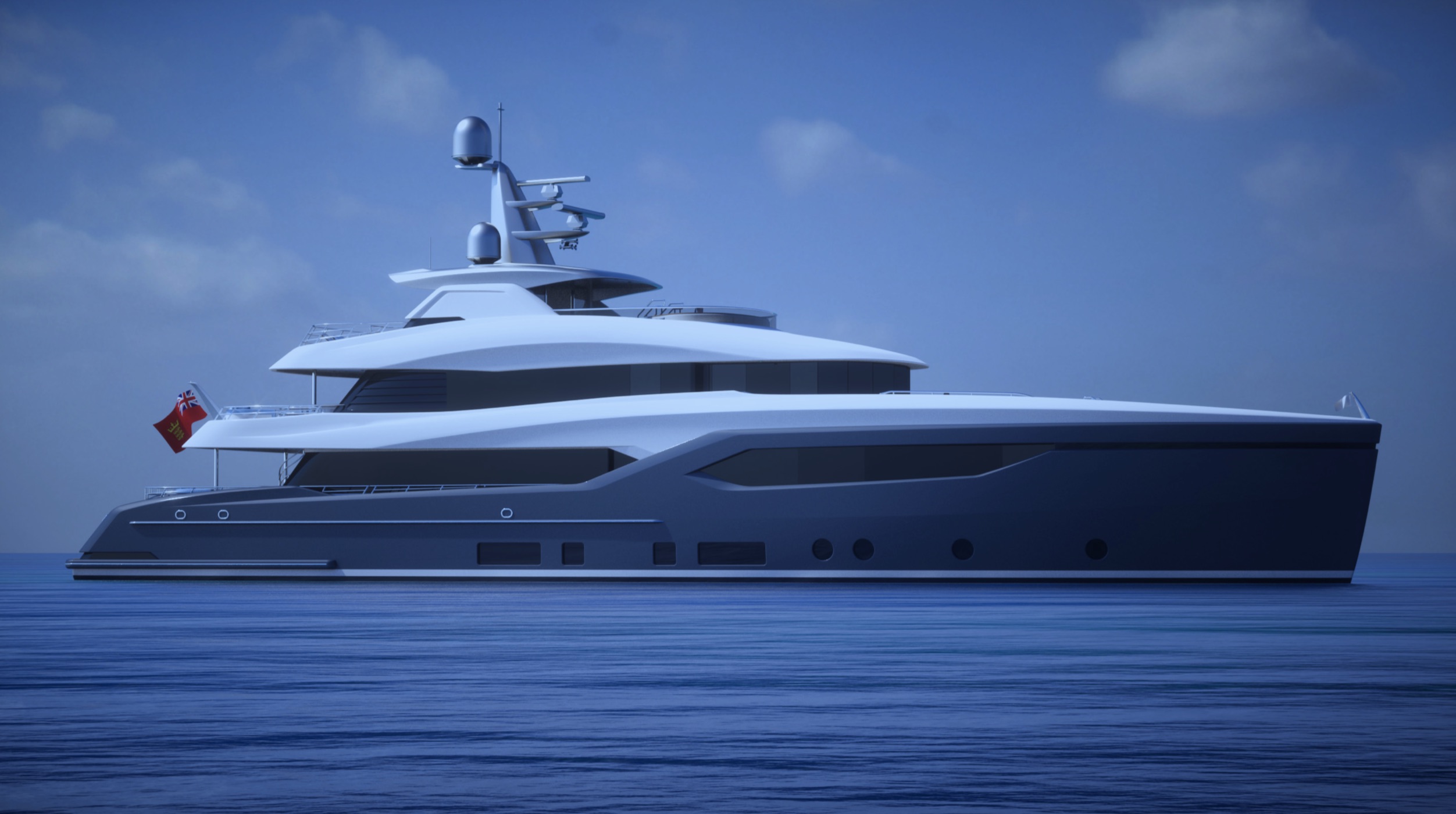 The Conrad C133S Straight Bow - new yacht model from Conrad Shipyard - MarinePoland.com