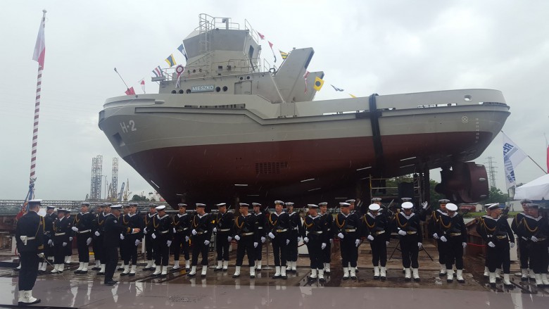 Polish Navy christens third tugboat in Remontowa Shipbuilding - MarinePoland.com Polish Navy christens third tugboat in Remontowa Shipbuilding - MarinePoland.com