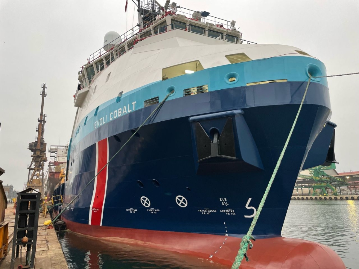 Next Geosolutions offshore ship renovated in Poland - MarinePoland.com Next Geosolutions offshore ship renovated in Poland - MarinePoland.com