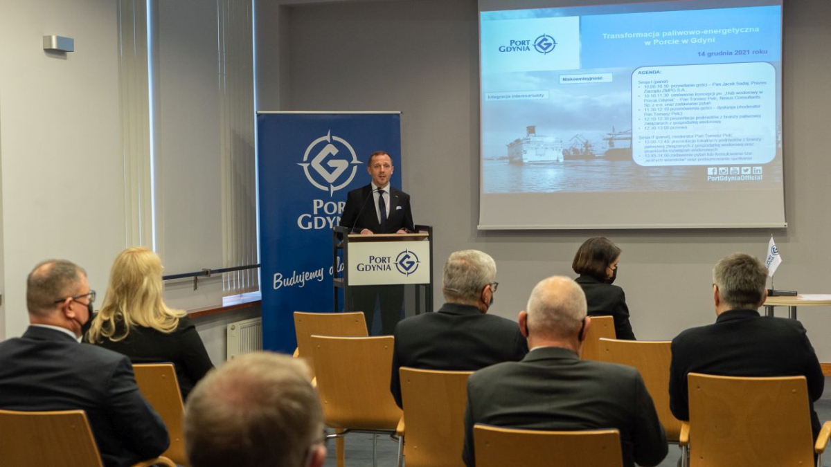 Hydrogen Hub at the Port of Gdynia. There is a consensus and an initial action plan [VIDEO] - MarinePoland.com