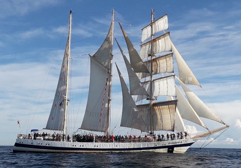 Pogoria sails on a unique cruise to Spain - MarinePoland.com