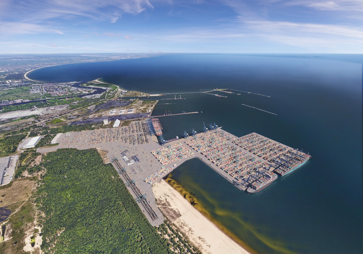 Baltic Hub 3 at DCT Gdansk. Contract with Budimex for terminal expansion signed  - MarinePoland.com