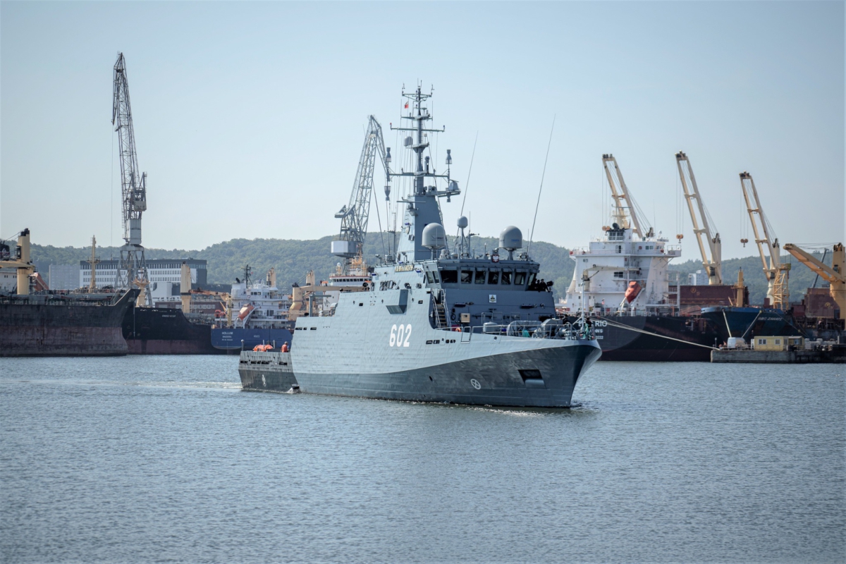 Destroyer ORP Albatros already in the Naval Port of Gdynia - MarinePoland.com