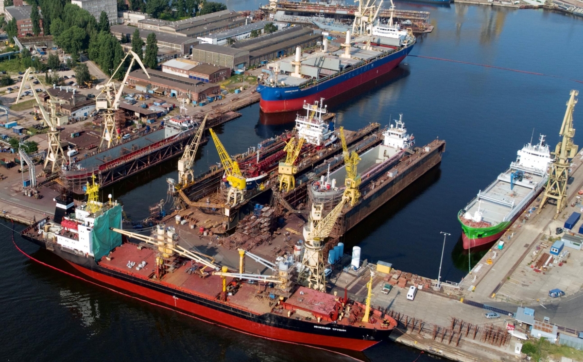 Modernisation works in Gryfia Shipyard - MarinePoland.com Modernisation works in Gryfia Shipyard - MarinePoland.com