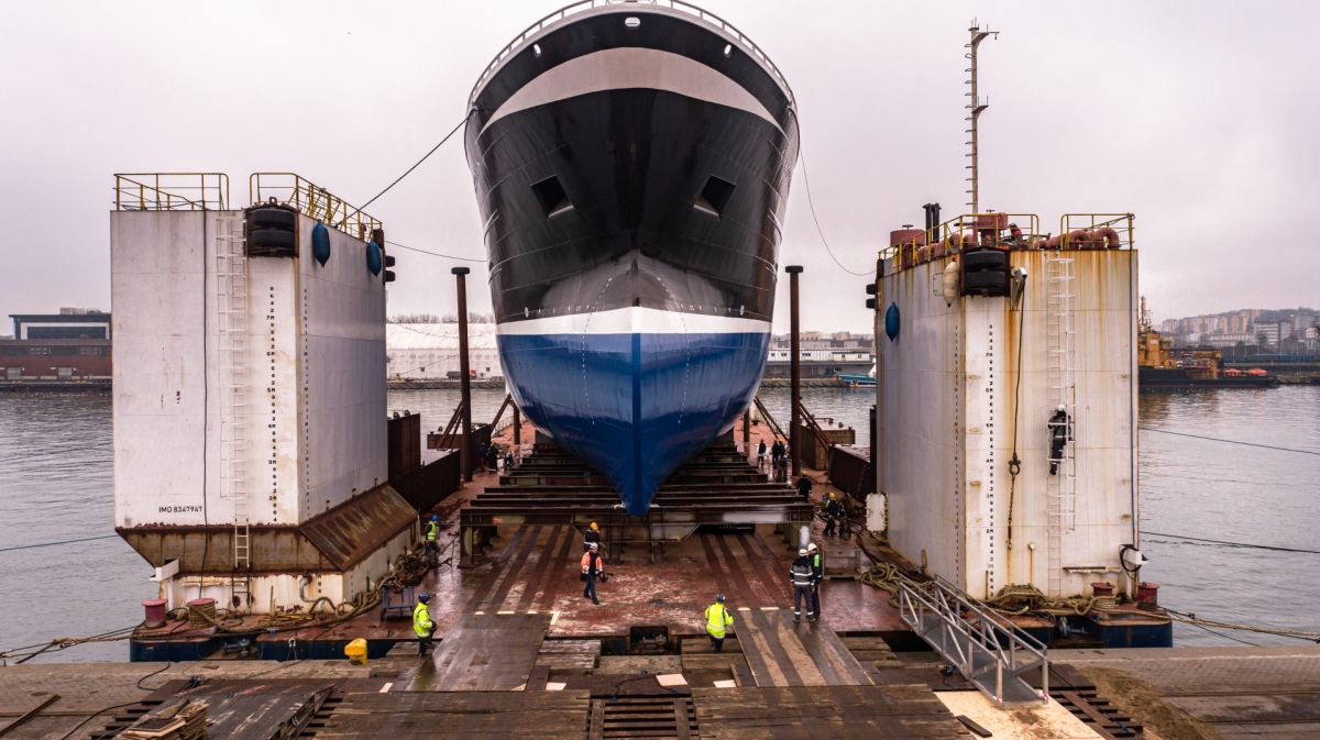 Karstensen. The launch of the fishing vessel Christina S [VIDEO] - MarinePoland.com