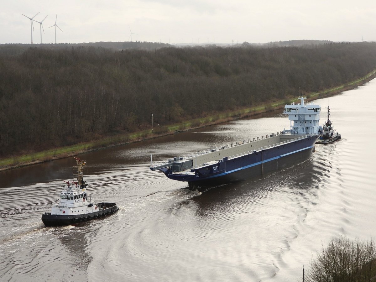Szczecin's Partner Shipyard built a hull for the Dutch - MarinePoland.com