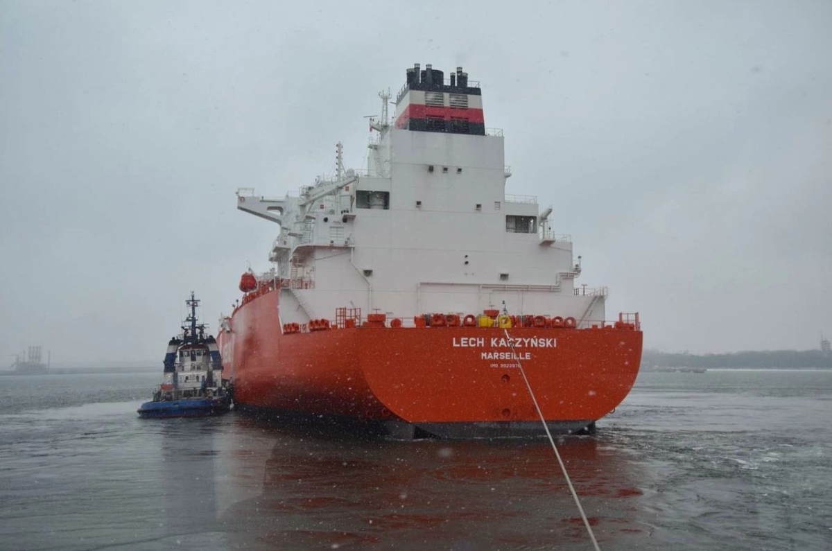 The first Polish gas carrier called Świnoujście [WIDEO] - MarinePoland.com