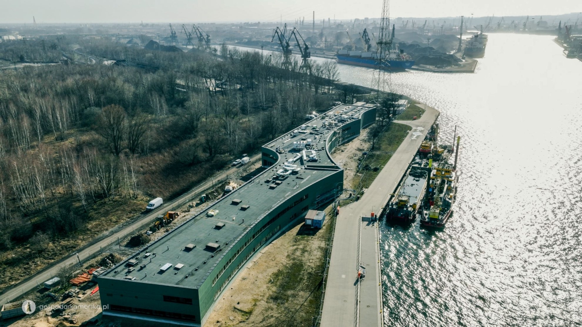 The new headquarters of the Maritime Institute in the Port of Gdańsk is close to completion - MarinePoland.com