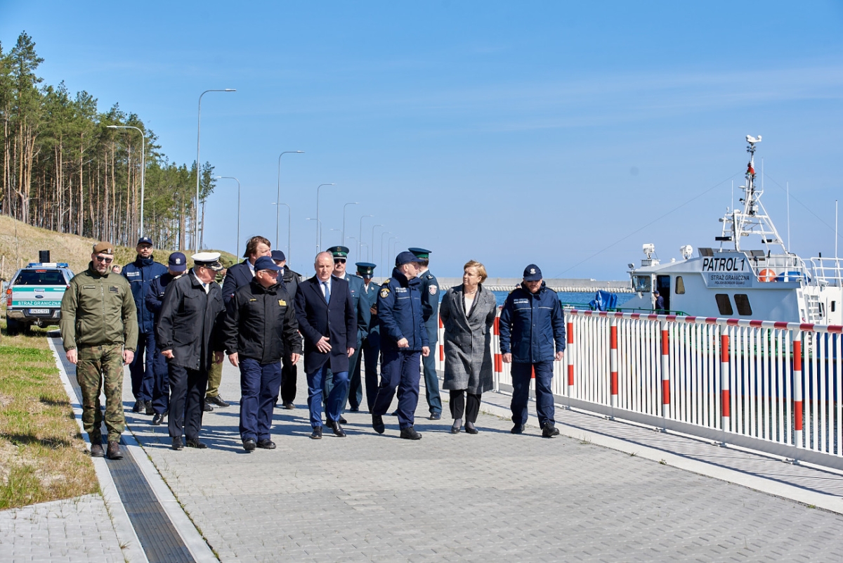 The "Nowy Świat" sea border crossing on the Vistula Spit is open - MarinePoland.com