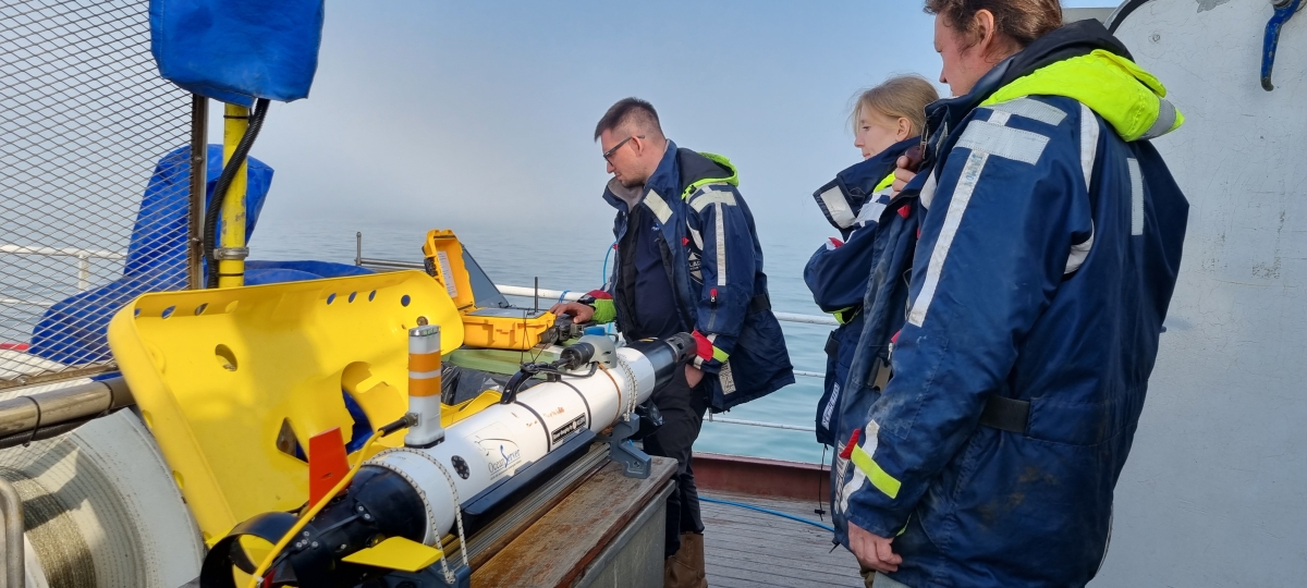 Ammotrace/Probannt on board s/y Oceania - MarinePoland.com