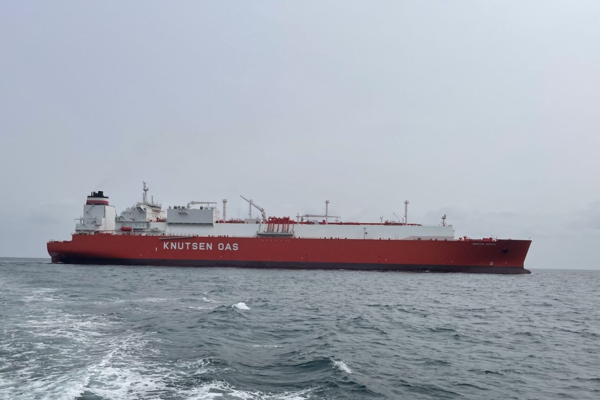 Second PGNiG gas carrier, Grażyna Gęsicka, is already in operation - MarinePoland.com