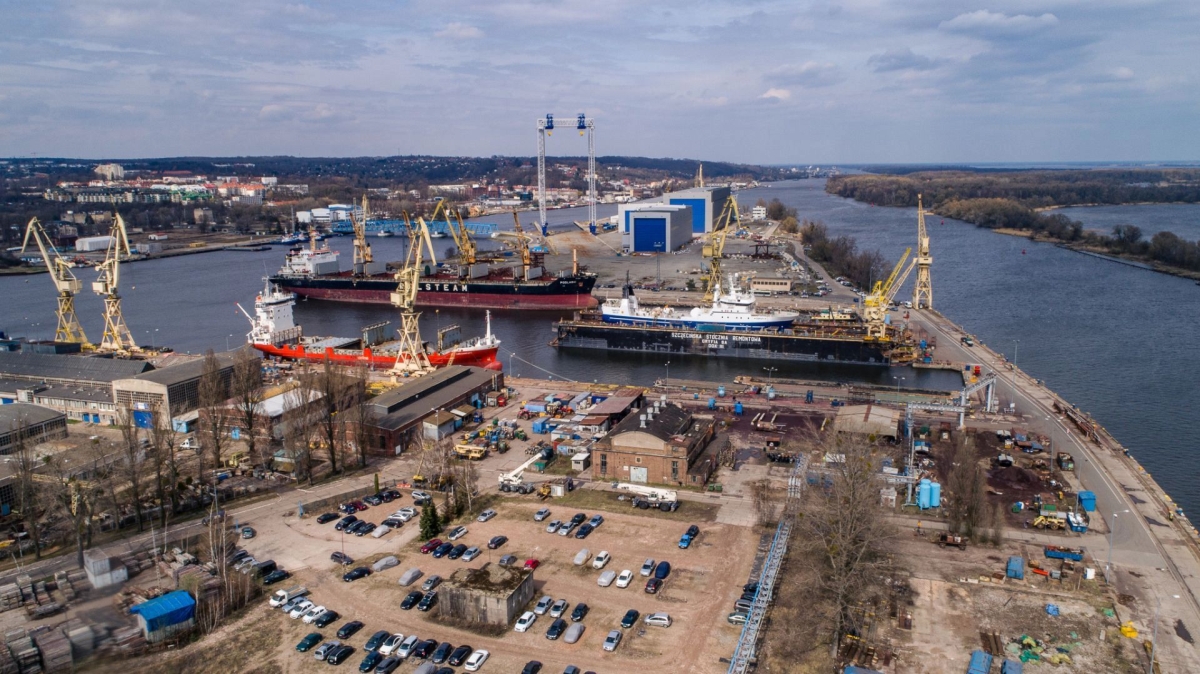 Construction of a new dock for "Gryfia" with state funds - MarinePoland.com Construction of a new dock for "Gryfia" with state funds - MarinePoland.com