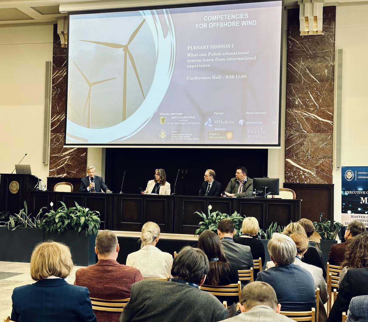 International Debate on Competencies for Offshore Wind at the Gdynia Maritime University - MarinePoland.com
