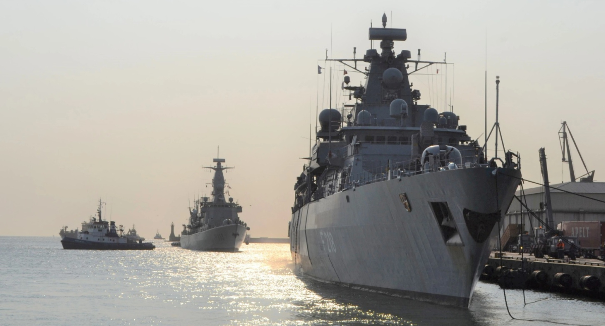 Frigates of the Standing NATO Maritime Group 1 in Gdynia - MarinePoland.com