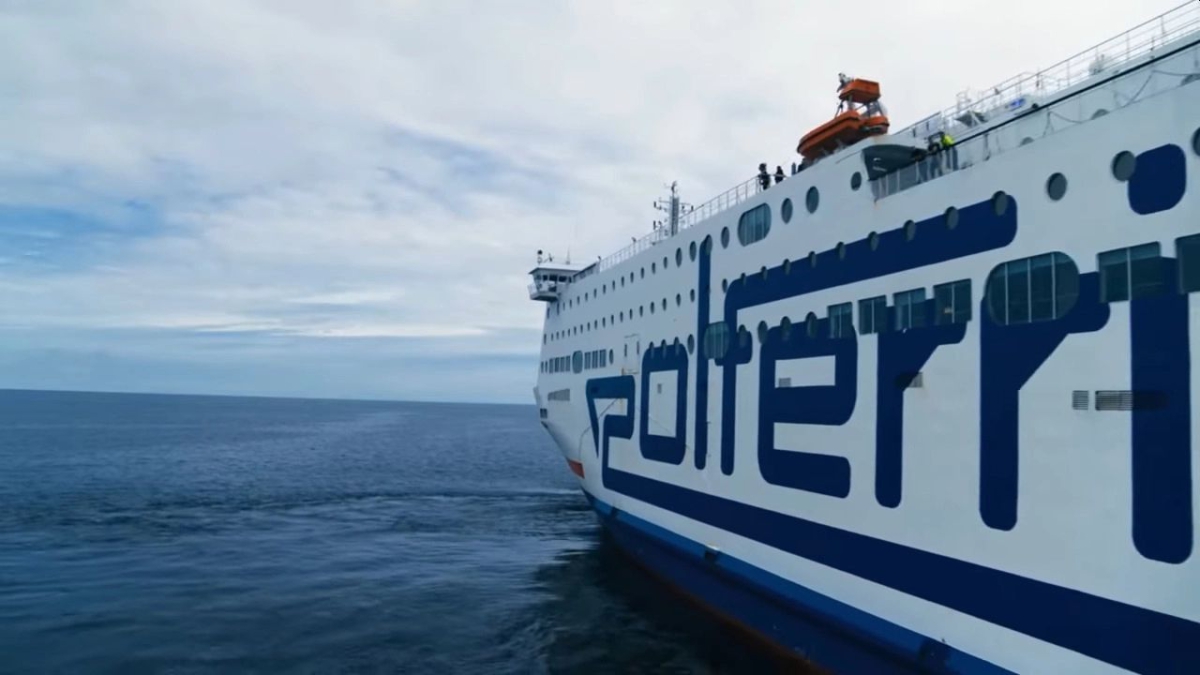Clarkson, Hammond and May on the Polferries ferry - MarinePoland.com