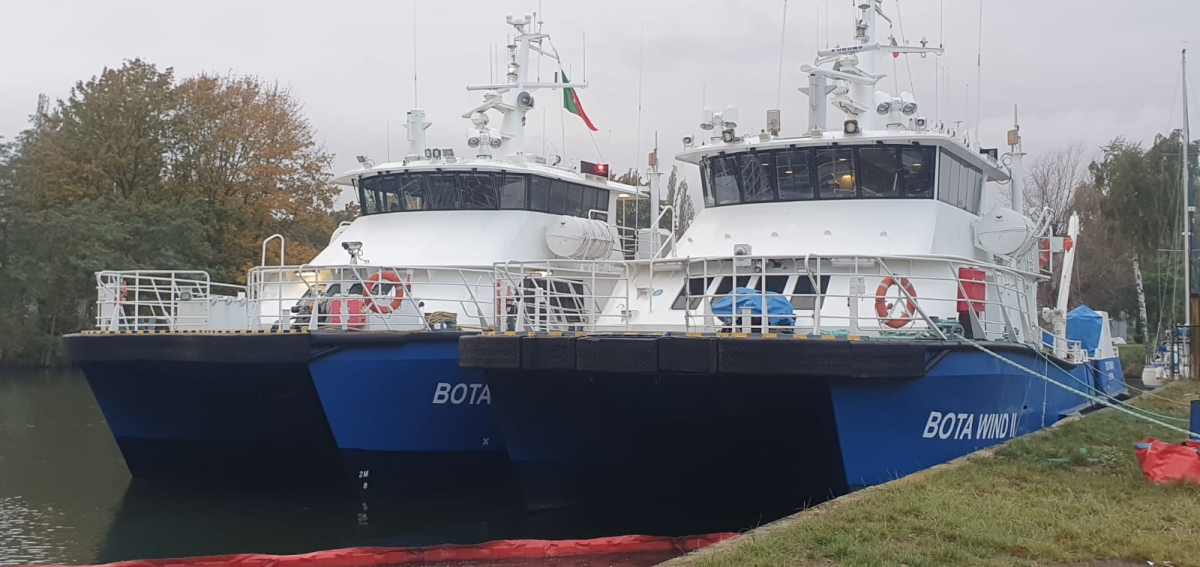 Bota Green Offshore officially with two CTVs - MarinePoland.com