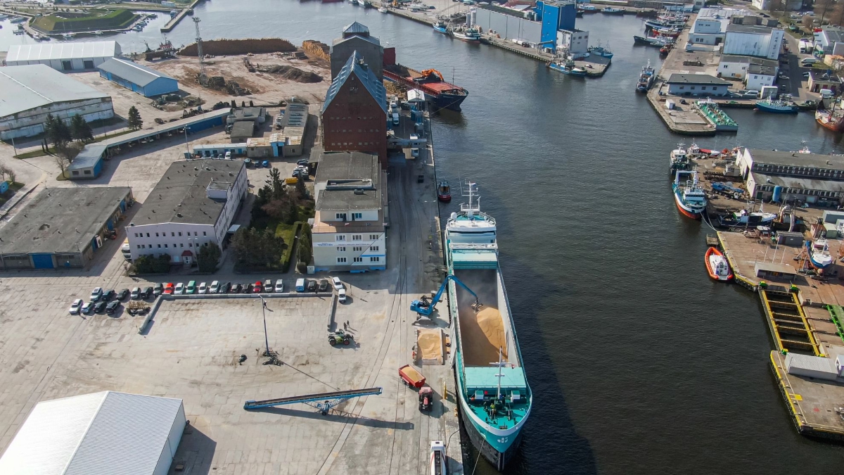 Grain returned to the Port of Kołobrzeg in record quantities - MarinePoland.com