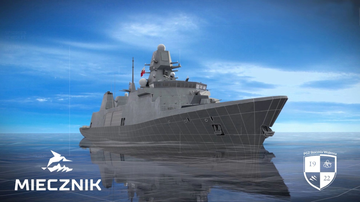 PGZ Stocznia Wojenna with a contract for the supply of equipment for frigates of the "Miecznik" program - MarinePoland.com