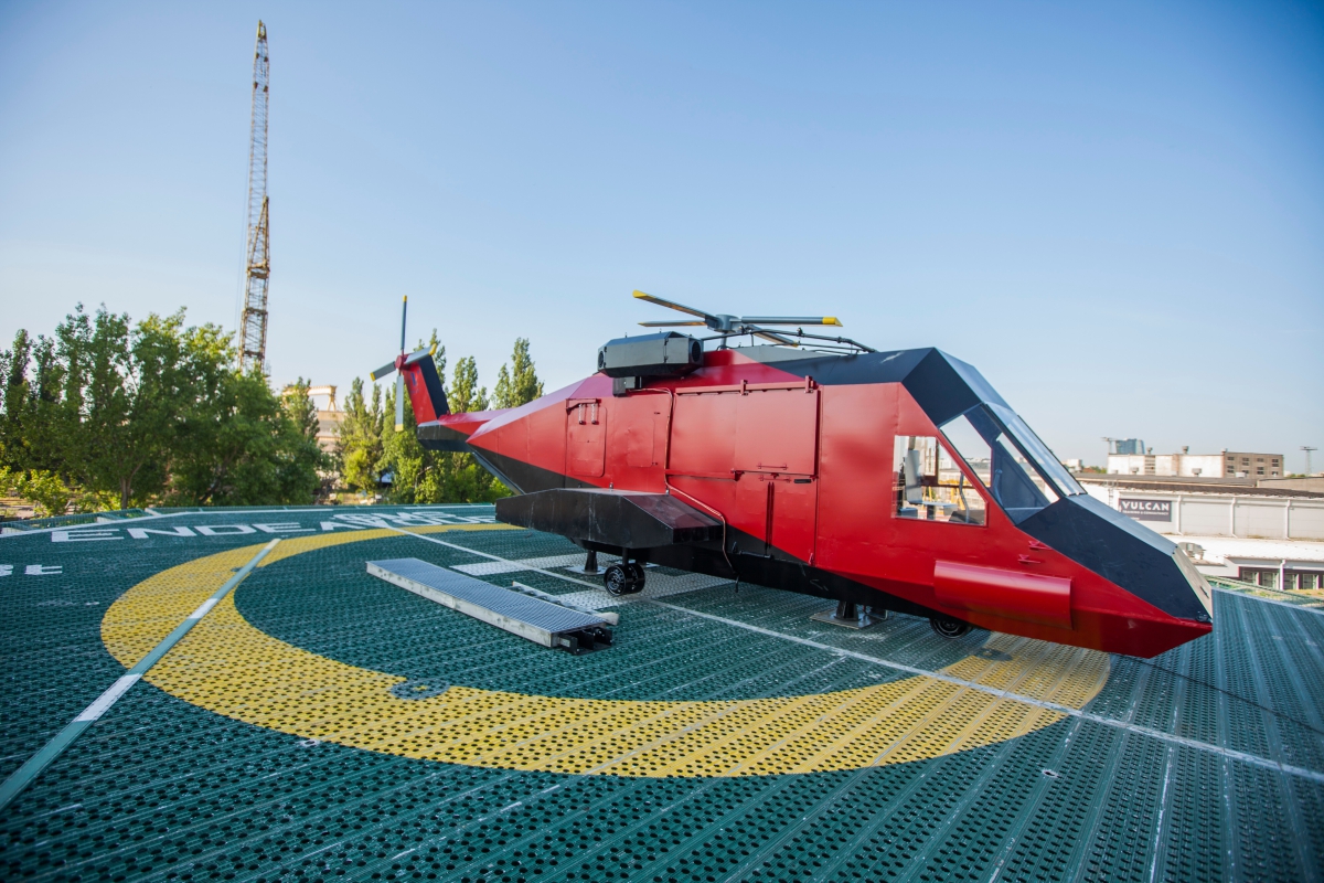 Vulcan Training & Consultancy opens first commercial fire training ground with helipad in Poland - MarinePoland.com