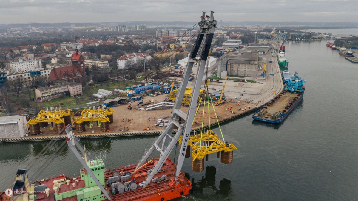 Mostostal Pomorze has completed another structures for the exploitation of gas fields - MarinePoland.com