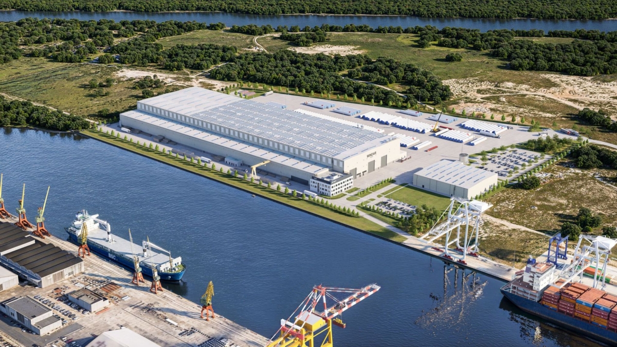Contract signed for construction of wind tower factory in Szczecin - MarinePoland.com Contract signed for construction of wind tower factory in Szczecin - MarinePoland.com