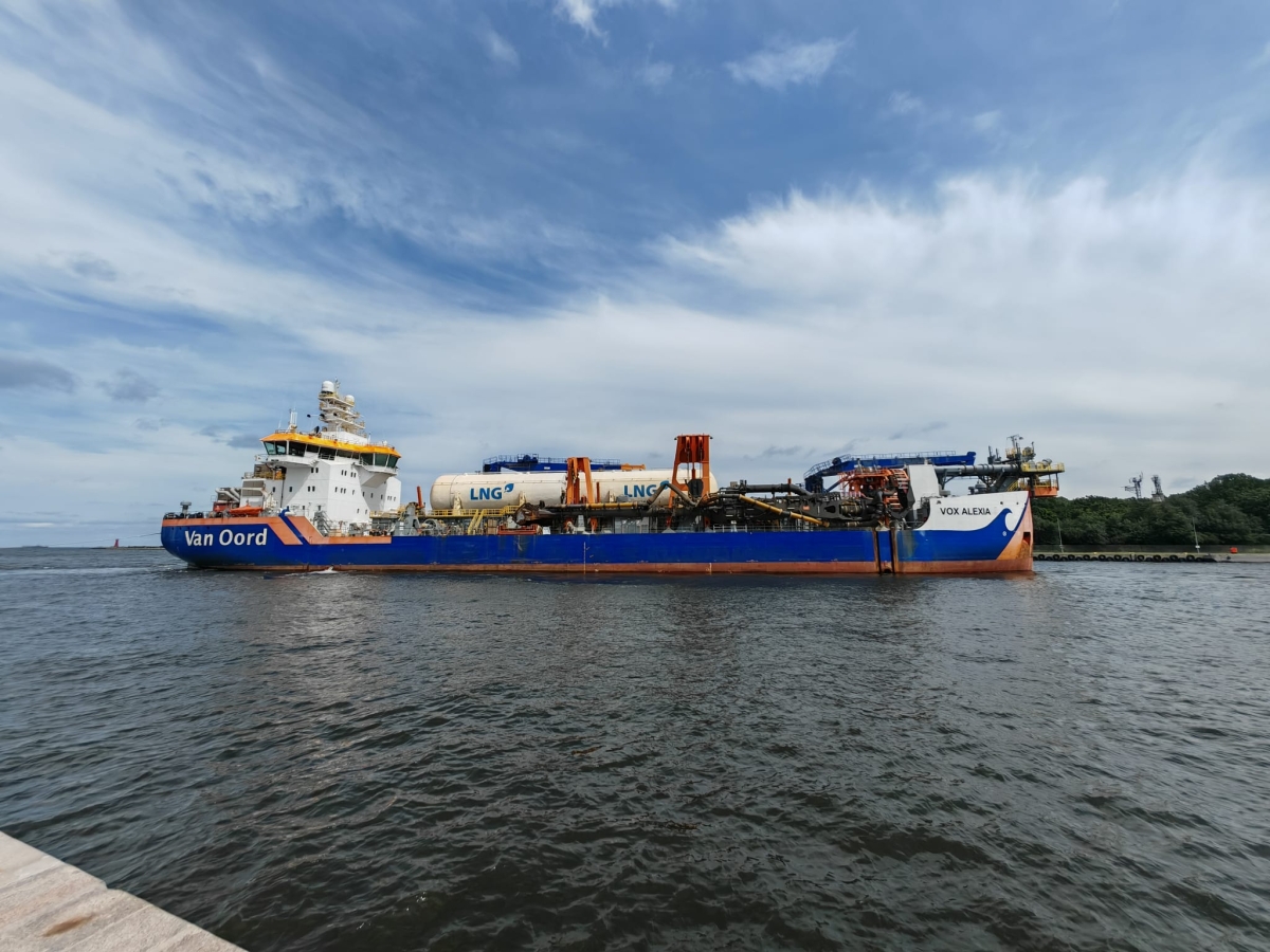Preparatory Works Started for Construction of the FSRU Terminal in Gdańsk  - MarinePoland.com