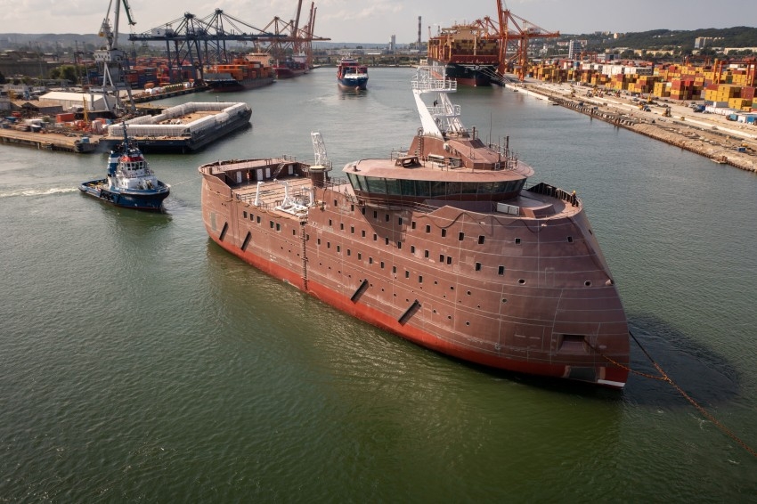 CRIST S.A. delivers another vessel for offshore wind farm operations - MarinePoland.com
