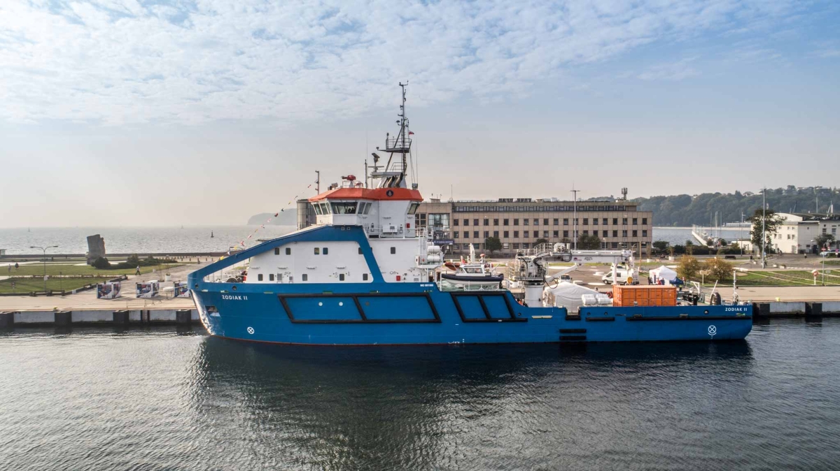 PGZ Naval Shipyard to overhaul the multi-purpose vessel Zodiak II - MarinePoland.com