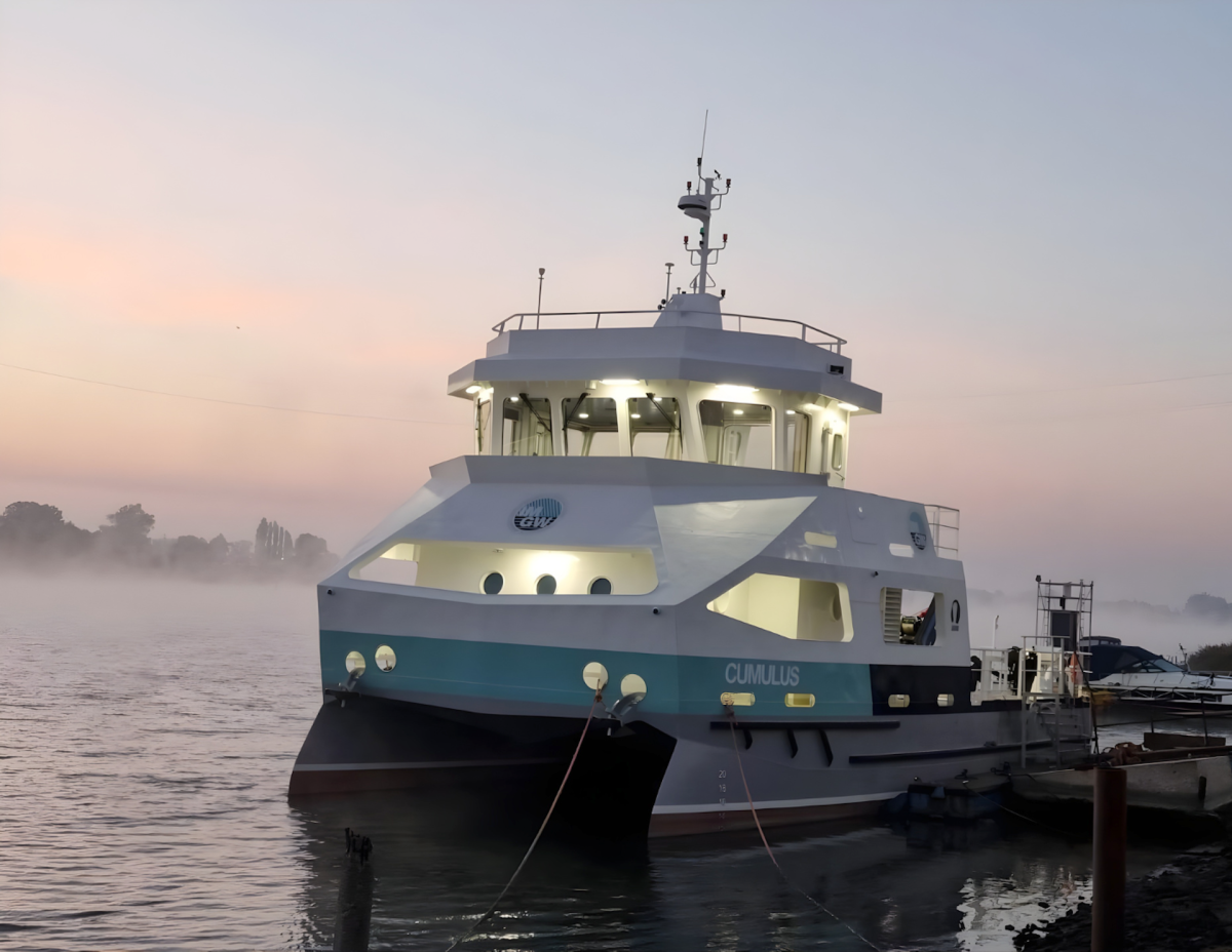 Designed and Built in Poland. A New Survey Catamaran Delivered to the Institute of Meteorology and Water Management - MarinePoland.com