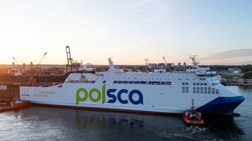 Historic Moment. The First of the New Ferries Built in Poland Delivered to Unity Line - MarinePoland.com